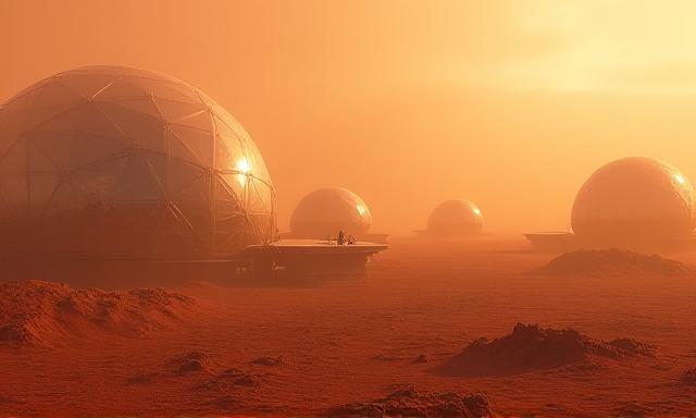 Mars Colony One Habitat